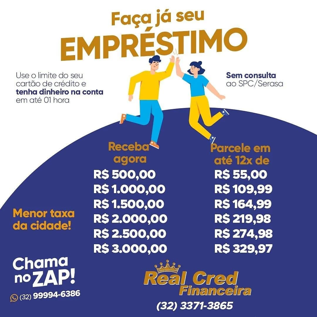 Use o limite do seu CARTÃO DE CRÉDITO e tenha dinheiro na conta em 1 HORA!