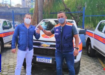 SANTA CRUZ DE MINAS RECEBE O KIT DA DEFESA CIVIL.