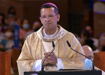 Dom José Eudes preside missa no Santuário Nacional de Aparecida