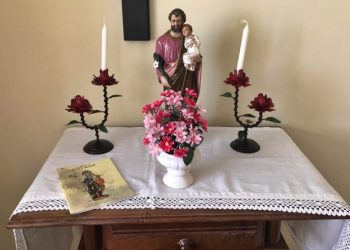 Famílias se preparam para celebrar o 9º dia da novena mensal à São José