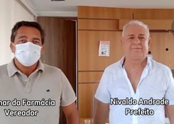 Prefeito Nivaldo Andrade e vereador Edmar da Farmácia anunciam: Professores terão aumento salarial de 33%