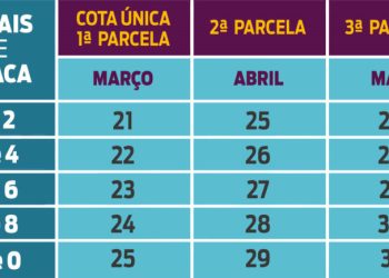 Escala de vencimentos do IPVA 2022 começa na segunda-feira (21/3)