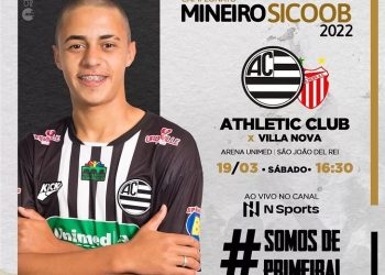 Em casa: Athletic e Villa Nova as 16:30 neste sábado