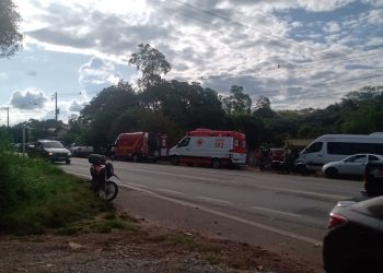 Bombeiros e SAMU atendem vítima de parada cardiorrespiratória na BR 265