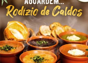 Rodízio de Caldos no Bar Real! AGUARDEM