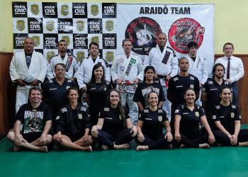 Polícia Civil inicia projeto com aulas de jiu-jitsu para policiais em São João del Rei