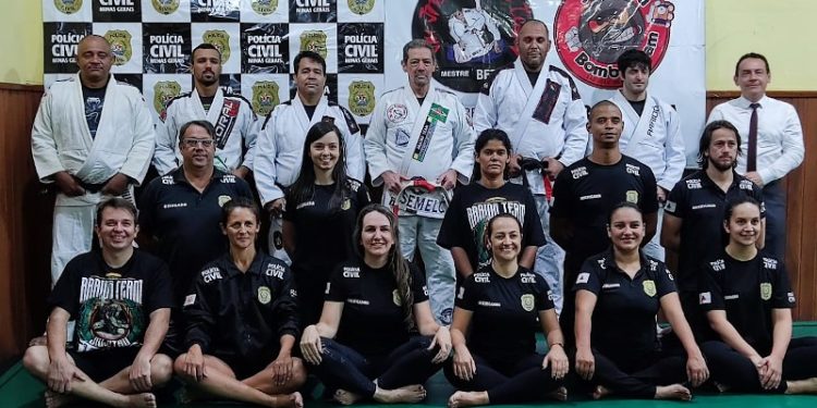 Polícia Civil inicia projeto com aulas de jiu-jitsu para policiais em São João del Rei