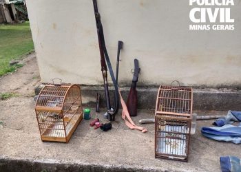 Polícia Civil prende suspeitos de roubo e apreende seis armas de fogo