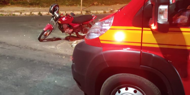 VITIMA DE QUEDA DE MOTO