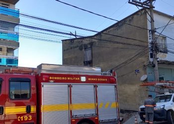 Bombeiros socorrem vítimas de choque elétrico