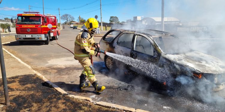 INCÊNDIO EM VEÍCULO