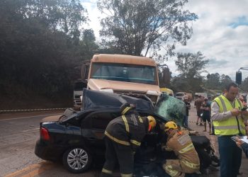 Acidente na Br 040 deixa vitima fatal