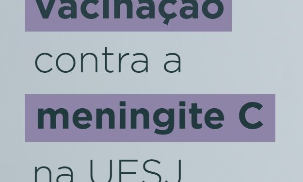 Confira as datas da imunização nos campi de SJDR .