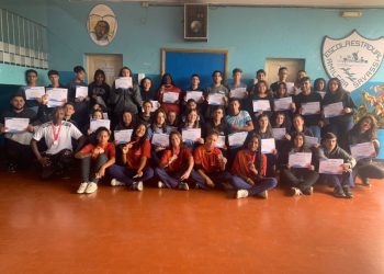 Polícia Civil participa de homenagem e hora cívica em escola da rede estadual em Barbacena