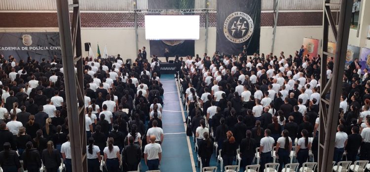 Novos servidores da Polícia Civil de Minas Gerais iniciam formação técnico-profissional