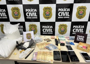 OPERAÇÃO WINDOW: PCMG prende 6 pessoas por tráfico de drogas em Santos Dumont