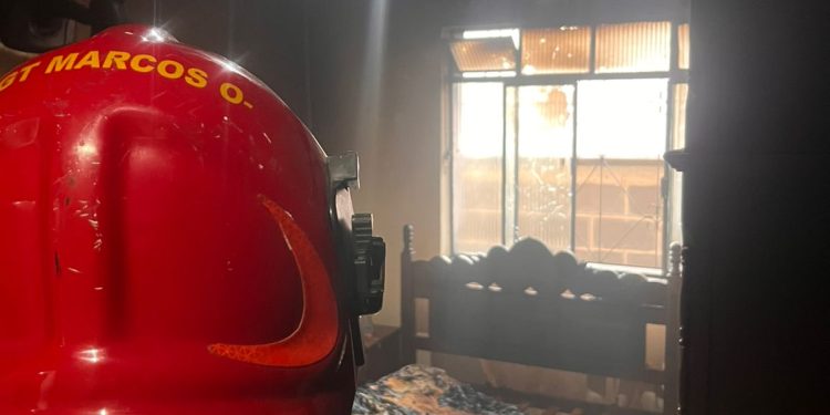 Incêndio em Residência com vítima fatal