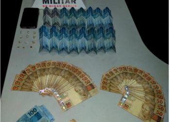 Polícia Militar apreende drogas e aproximadamente 7 mil reais de dinheiro em São João del-Rei