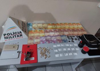 Dois homens e uma mulher foram presas por tráfico de drogas em Santos Dumont