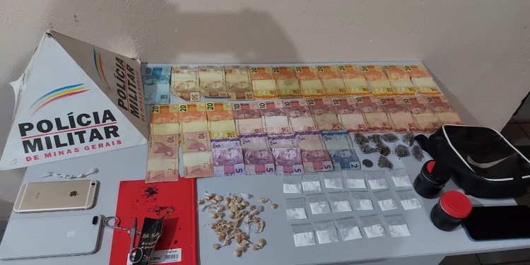 Dois homens e uma mulher foram presas por tráfico de drogas em Santos Dumont