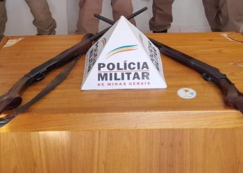 Homem é preso por furto de armas