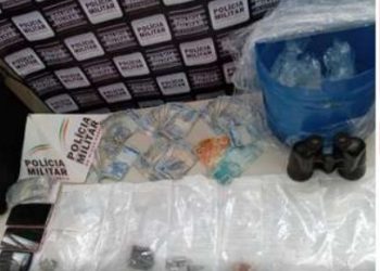 Mulher de 41 anos e um jovem de 19 são presos por tráfico de drogas / associação ao tráfico