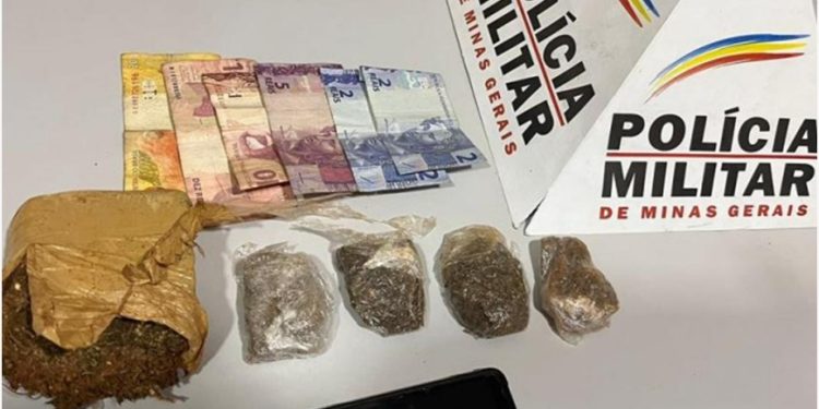 Em Nazareno, homem é preso por tráfico de drogas