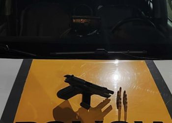 PMRv prende homem por porte ilegal de arma de fogo na BR-265 em São João del-Rei