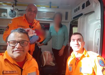Bombeiros salvam bebê com obstrução respiratória no Solar da Serra