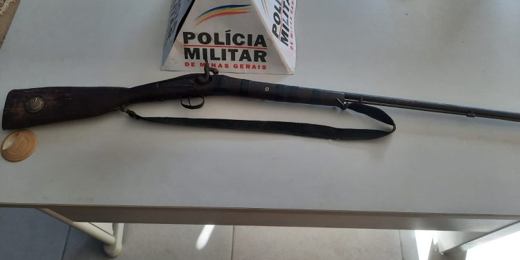 Apreensão de arma de fogo
