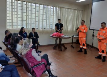 Segunda Companhia Independente de Bombeiros militar realiza a Operação Rota de Emergência no Hospital Regional de Barbacena.