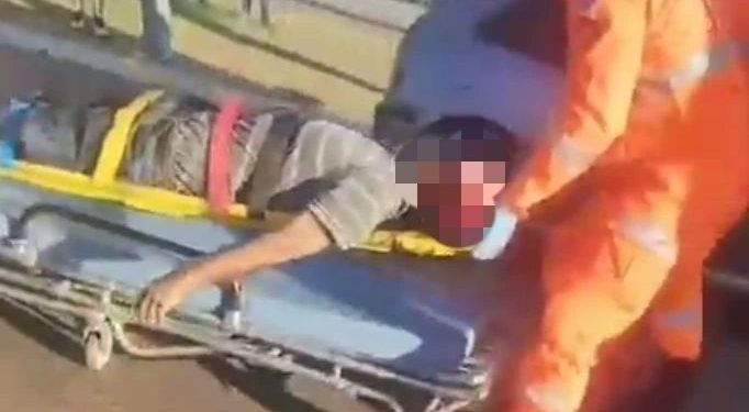 Bombeiros atenderam acidente grave entre moto e carro. Uma das vitimas veio a óbito.