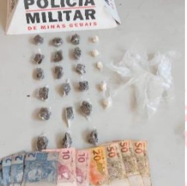 Menor é apreendido por tráfico de drogas em Santa Cruz de Minas