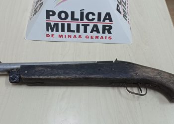 Menor de 15 anos é apreendido com arma na Vila São Bento em São João del Rei