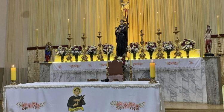 COMUNIDADE SÃO GERALDO INICIA FESTA AO PADROEIRO, EM SÃO JOÃO DEL-REI