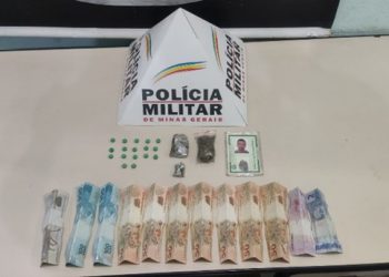 Homem é preso por tráfico de drogas em Conselheiro Lafaiete