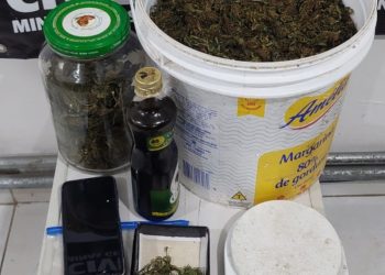 PCMG prende suspeito por tráfico de drogas em Antônio Carlos