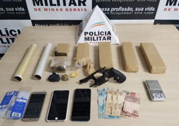 Policias encontram drogas, arma e veiculos clonados em festa; um foragido da justiça que estava na festa foi preso.