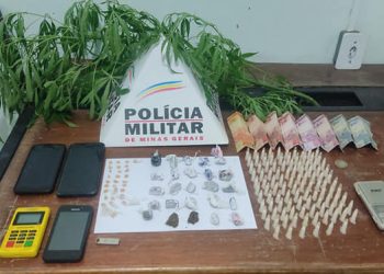 Casal é preso por tráfico de drogas em Carandaí