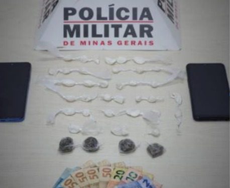 Dois jovens são presos por tráfico de drogas no bairro Alto das Mercês