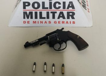 Menor de 16 anos é apreendido com arma de fogo em Barbacena
