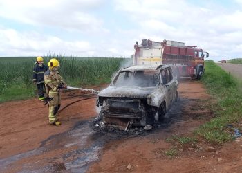 Incêndio em veículo automotor