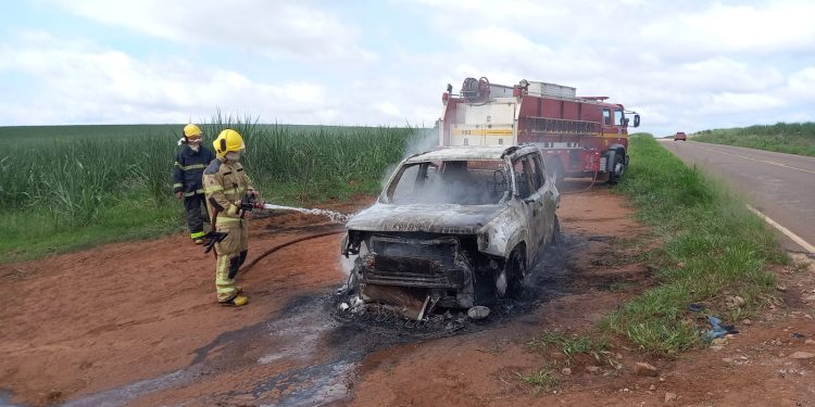 Incêndio em veículo automotor