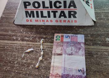Homem é preso com 6 pedras de crack em Barbacena