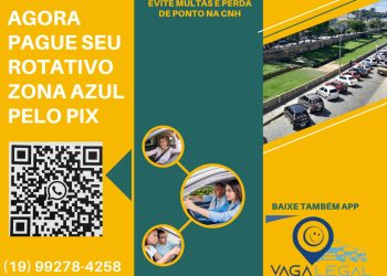 Pague seu rotativo zona azul pelo pix!