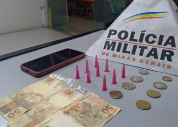 Homem é preso por tráfico de drogas em Barbacena