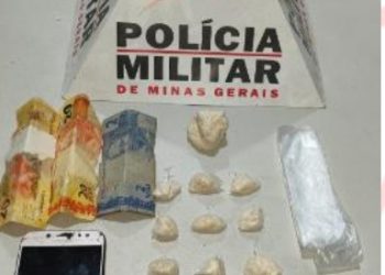 Homem é preso por tráfico de drogas no Centro de São João Del Rei