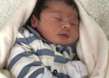 Cauã e o primeiro bebê de 2024 em Barbacena.
