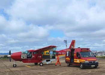 Bombeiros fizeram transferência de recém nascido