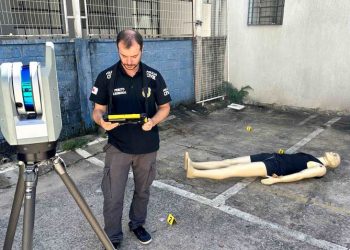 Tecnologia 3D mapeia cenas de crimes e auxilia Polícia Civil de Minas a desvendar casos.